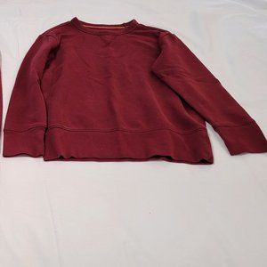 Athletic Works Boys Active Solid Pullover 2 Piece Set